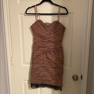 Gorgeous Brown Sleeveless Dress